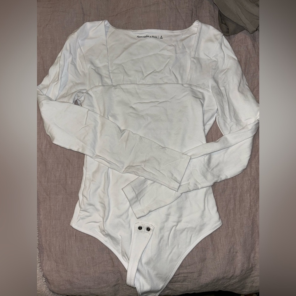 Abercrombie & Fitch square neck bodysuit